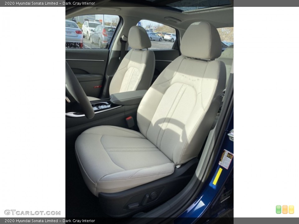 Dark Gray Interior Photo for the 2020 Hyundai Sonata Limited #137088091