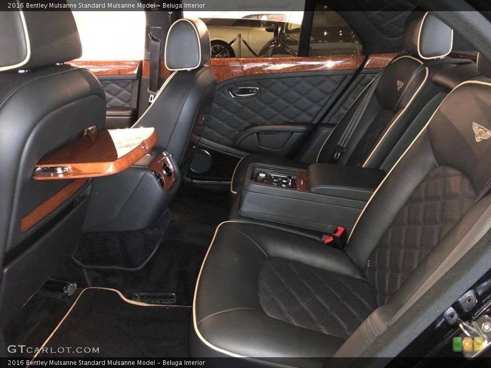 Beluga Interior Rear Seat for the 2016 Bentley Mulsanne  #137088748