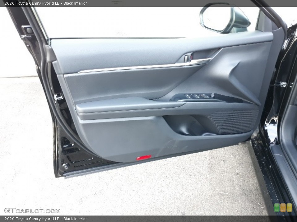 Black Interior Door Panel for the 2020 Toyota Camry Hybrid LE #137089738