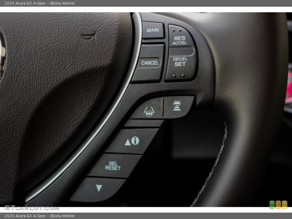 Ebony Interior Steering Wheel for the 2020 Acura ILX A-Spec #137091985