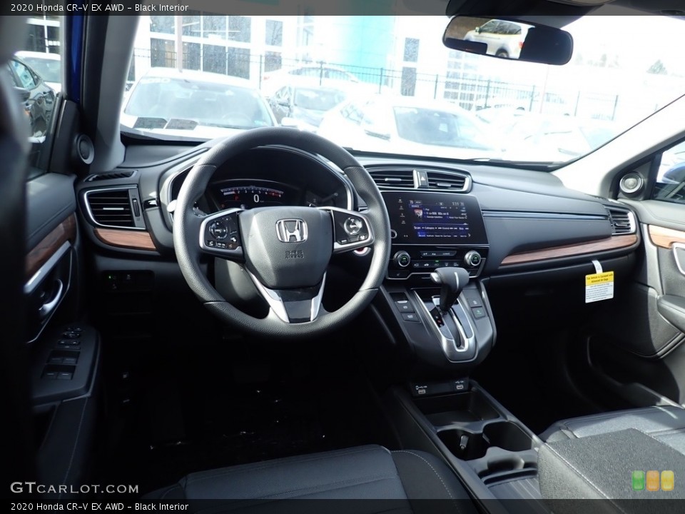 Black Interior Front Seat for the 2020 Honda CR-V EX AWD #137092339