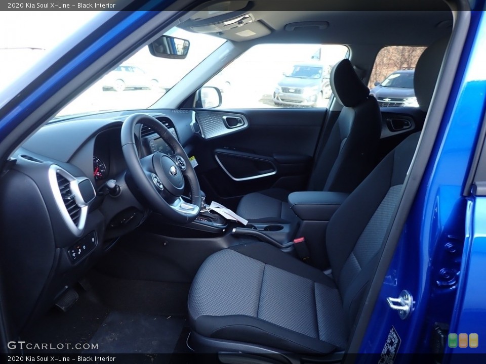 Black Interior Front Seat for the 2020 Kia Soul X-Line #137099291