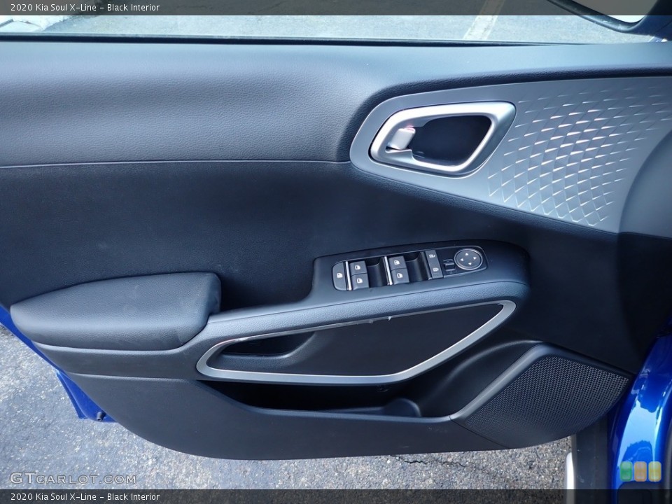 Black Interior Door Panel for the 2020 Kia Soul X-Line #137099312