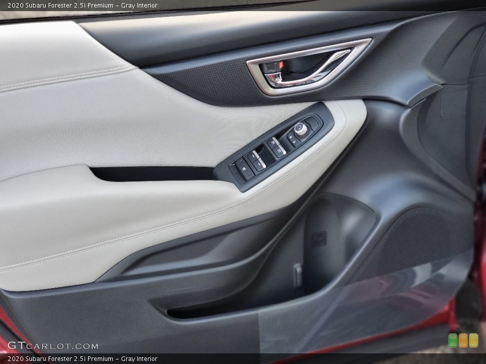 Gray Interior Door Panel for the 2020 Subaru Forester 2.5i Premium #137103392