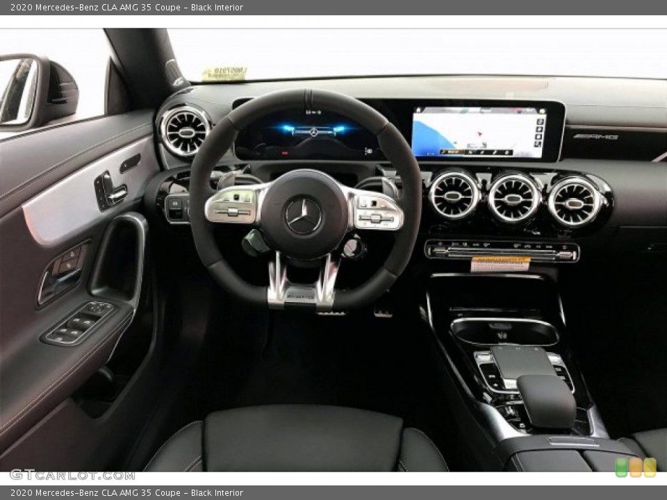 Black Interior Dashboard for the 2020 Mercedes-Benz CLA AMG 35 Coupe #137103959