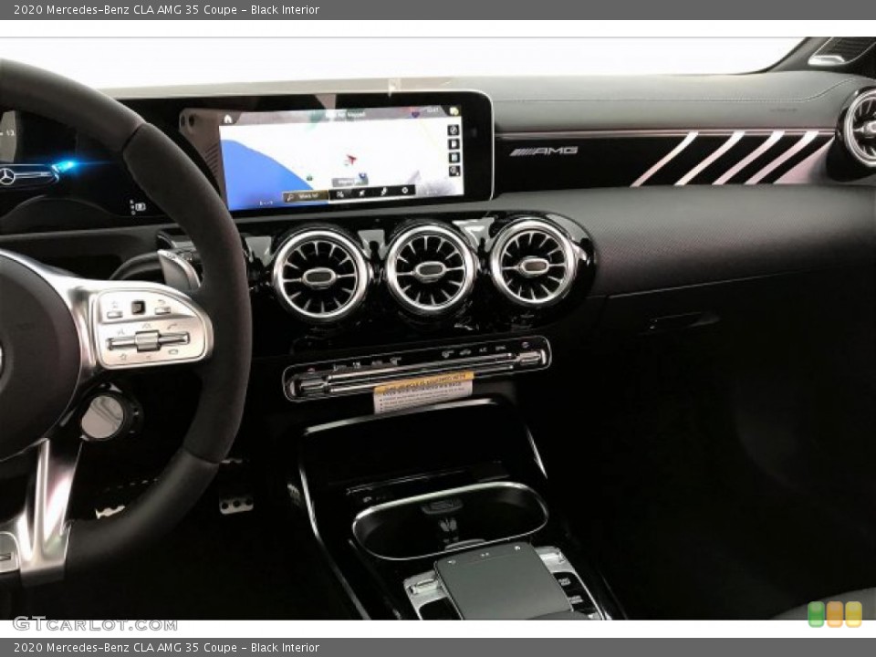 Black Interior Controls for the 2020 Mercedes-Benz CLA AMG 35 Coupe #137103980