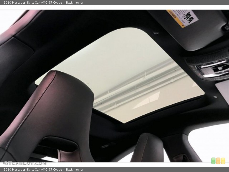 Black Interior Sunroof for the 2020 Mercedes-Benz CLA AMG 35 Coupe #137104478