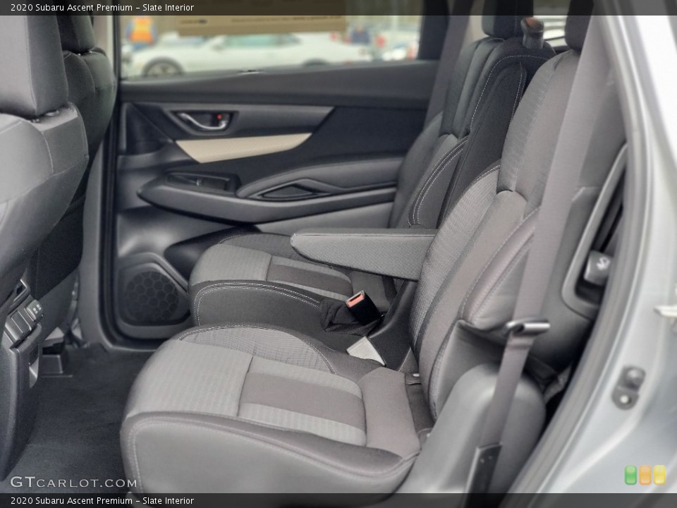 Slate Interior Rear Seat for the 2020 Subaru Ascent Premium #137105057