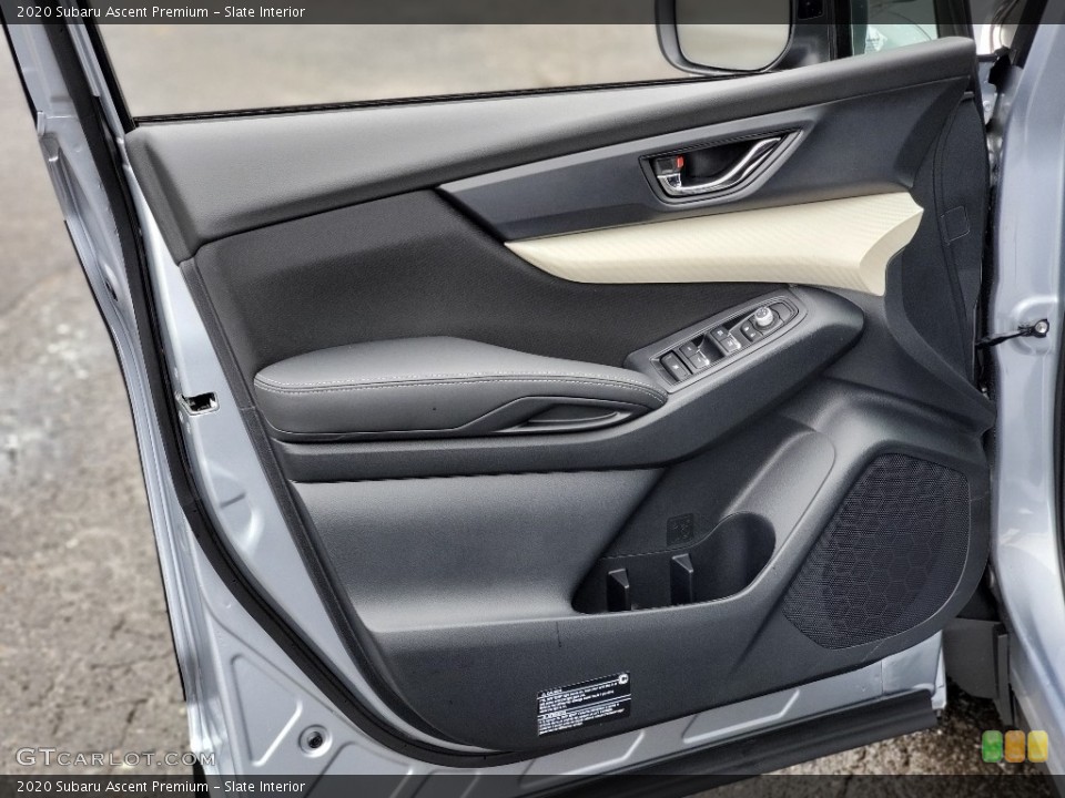 Slate Interior Door Panel for the 2020 Subaru Ascent Premium #137105105