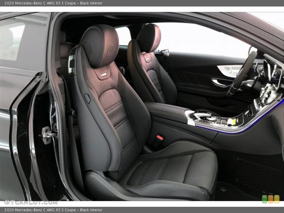 Black Interior Front Seat for the 2020 Mercedes-Benz C AMG 63 S Coupe #137105414