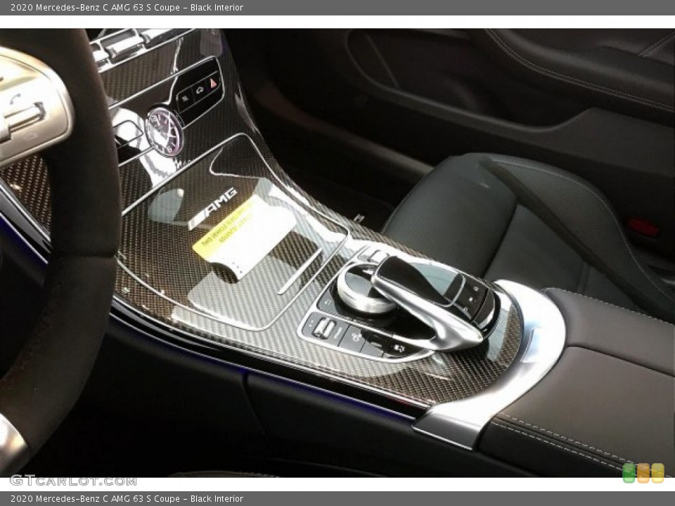 Black Interior Controls for the 2020 Mercedes-Benz C AMG 63 S Coupe #137105804