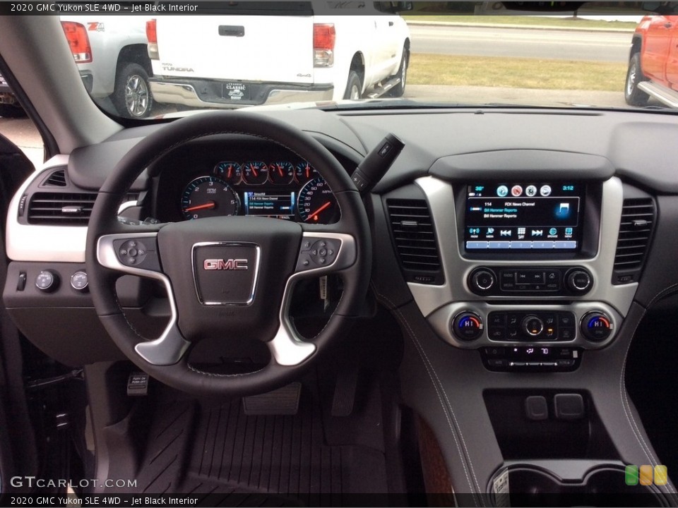 Jet Black Interior Dashboard for the 2020 GMC Yukon SLE 4WD #137108879
