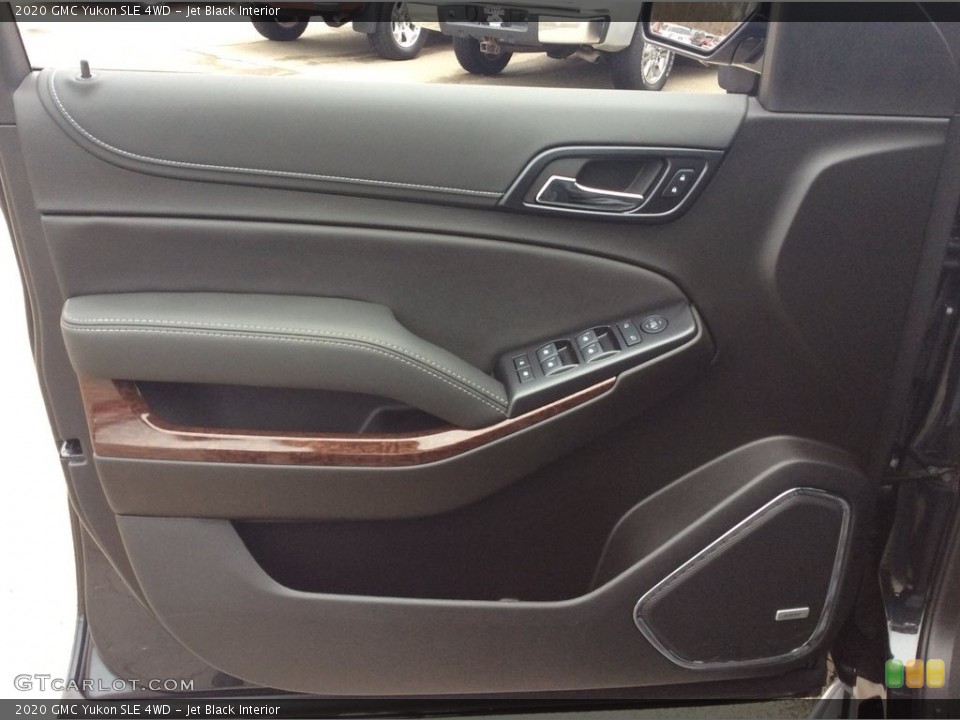 Jet Black Interior Door Panel for the 2020 GMC Yukon SLE 4WD #137109065