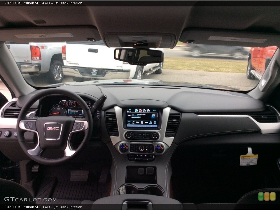 Jet Black Interior Dashboard for the 2020 GMC Yukon SLE 4WD #137109125