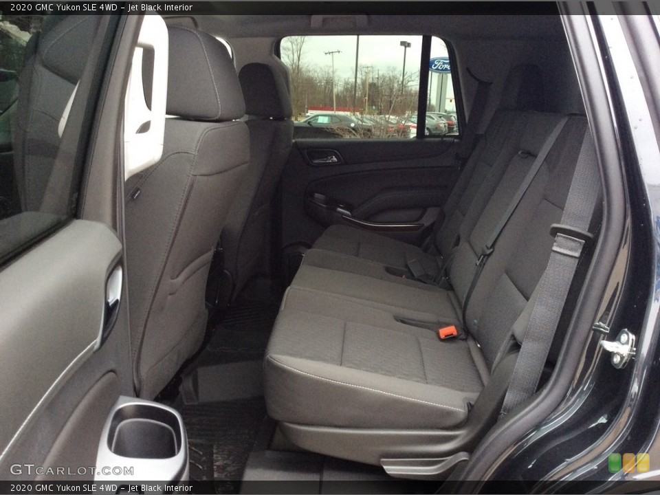 Jet Black Interior Rear Seat for the 2020 GMC Yukon SLE 4WD #137109221