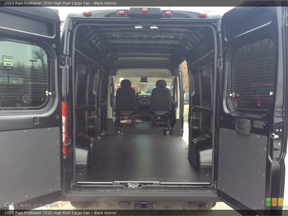 Black Interior Trunk for the 2020 Ram ProMaster 2500 High Roof Cargo Van #137111960