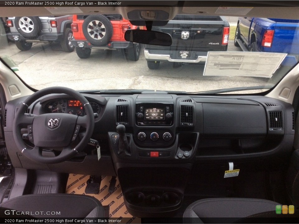 Black Interior Photo for the 2020 Ram ProMaster 2500 High Roof Cargo Van #137112053