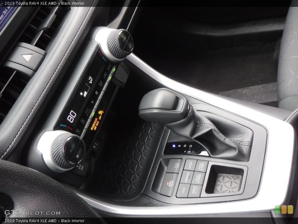 Black Interior Transmission for the 2019 Toyota RAV4 XLE AWD #137113175