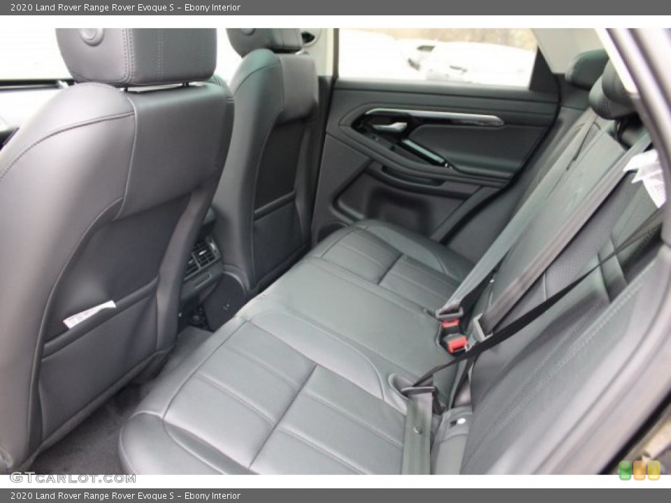 Ebony Interior Rear Seat for the 2020 Land Rover Range Rover Evoque S #137116935