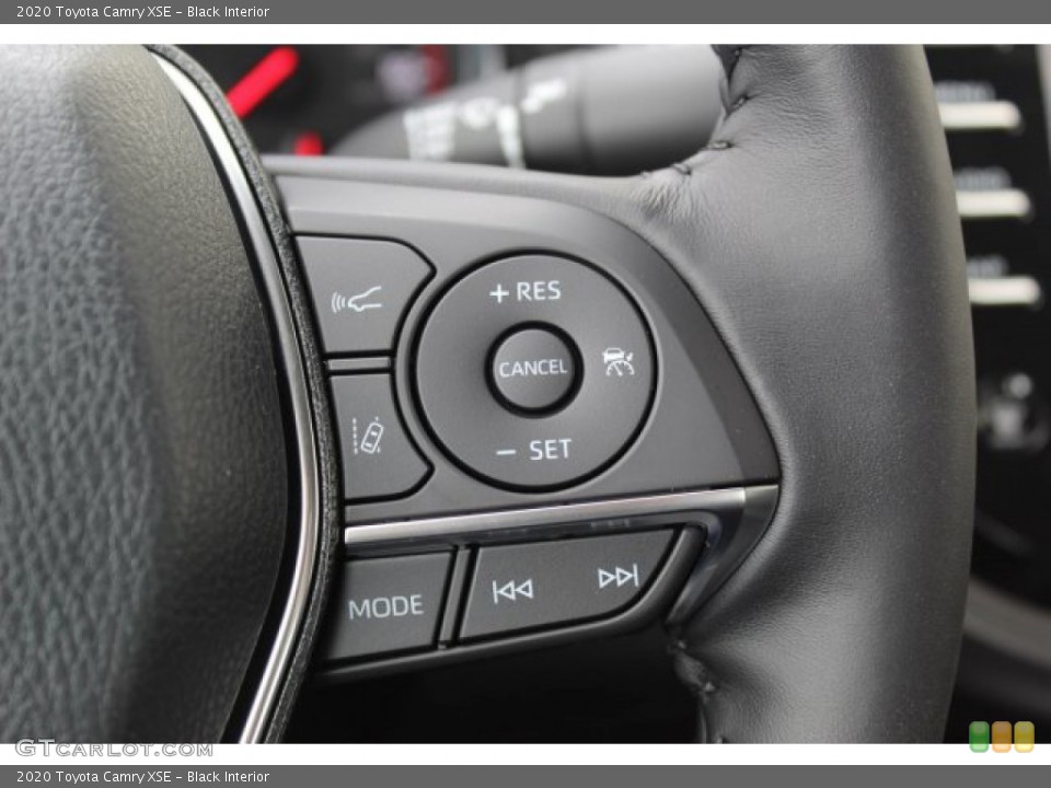 Black Interior Steering Wheel for the 2020 Toyota Camry XSE #137117922