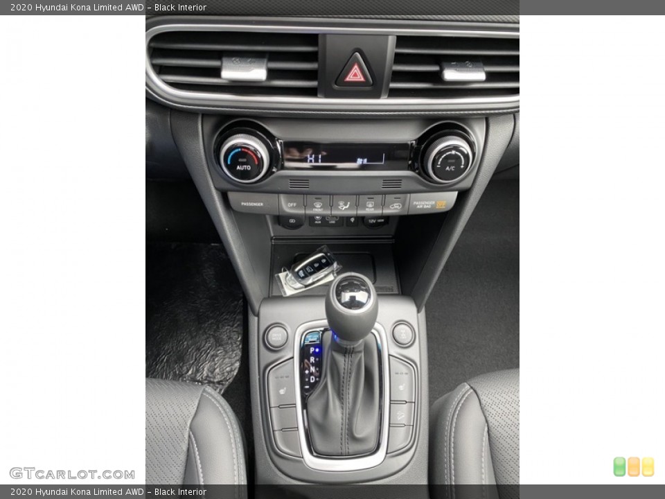 Black Interior Transmission for the 2020 Hyundai Kona Limited AWD #137118099