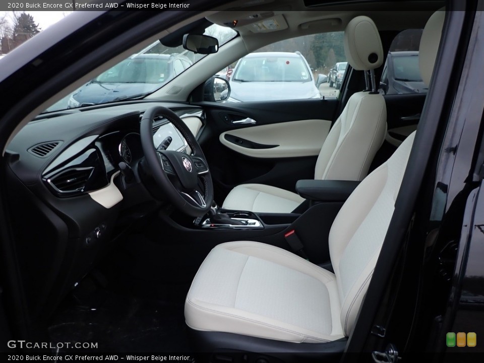 Whisper Beige Interior Front Seat for the 2020 Buick Encore GX Preferred AWD #137119413