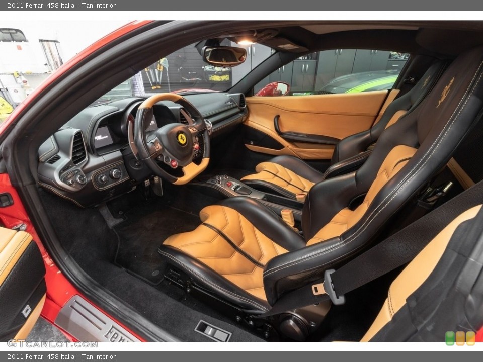 Tan Interior Photo for the 2011 Ferrari 458 Italia #137119884