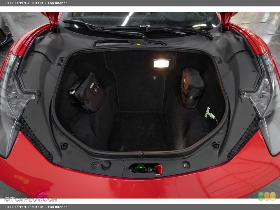 Tan Interior Trunk for the 2011 Ferrari 458 Italia #137120037