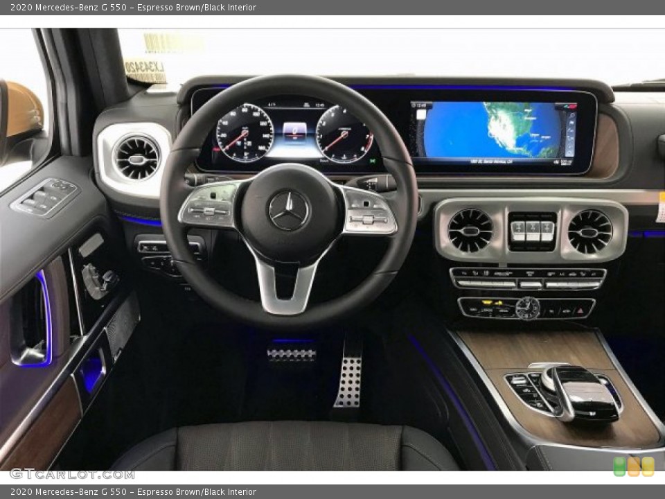 Espresso Brown/Black Interior Dashboard for the 2020 Mercedes-Benz G 550 #137120781