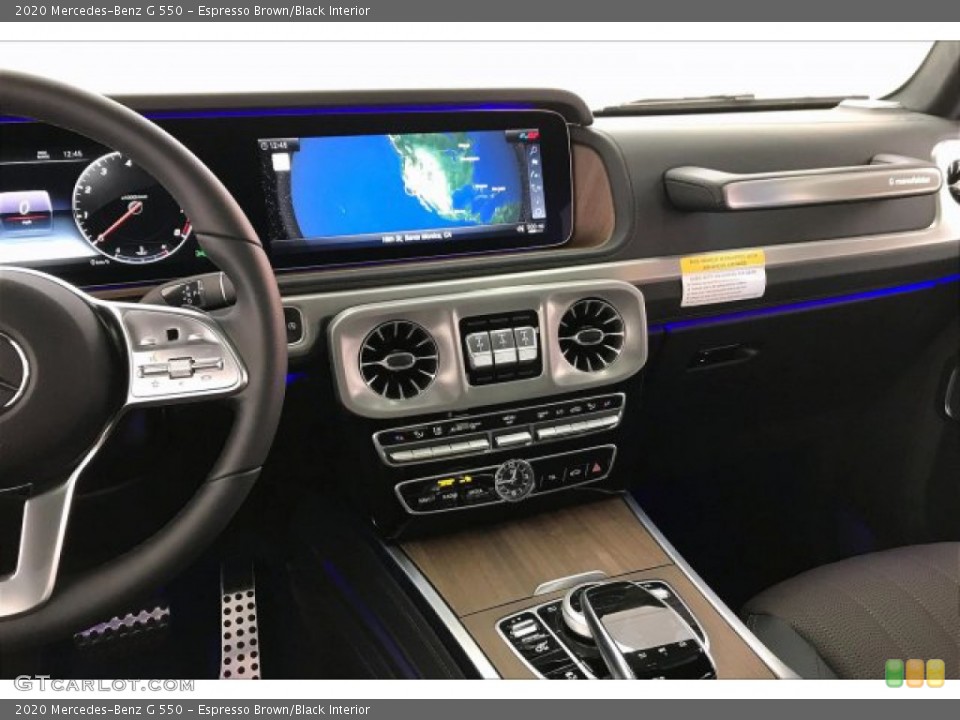 Espresso Brown/Black Interior Dashboard for the 2020 Mercedes-Benz G 550 #137120805