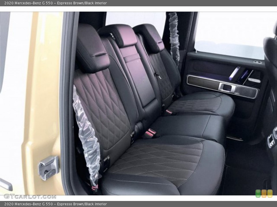 Espresso Brown/Black Interior Rear Seat for the 2020 Mercedes-Benz G 550 #137120973