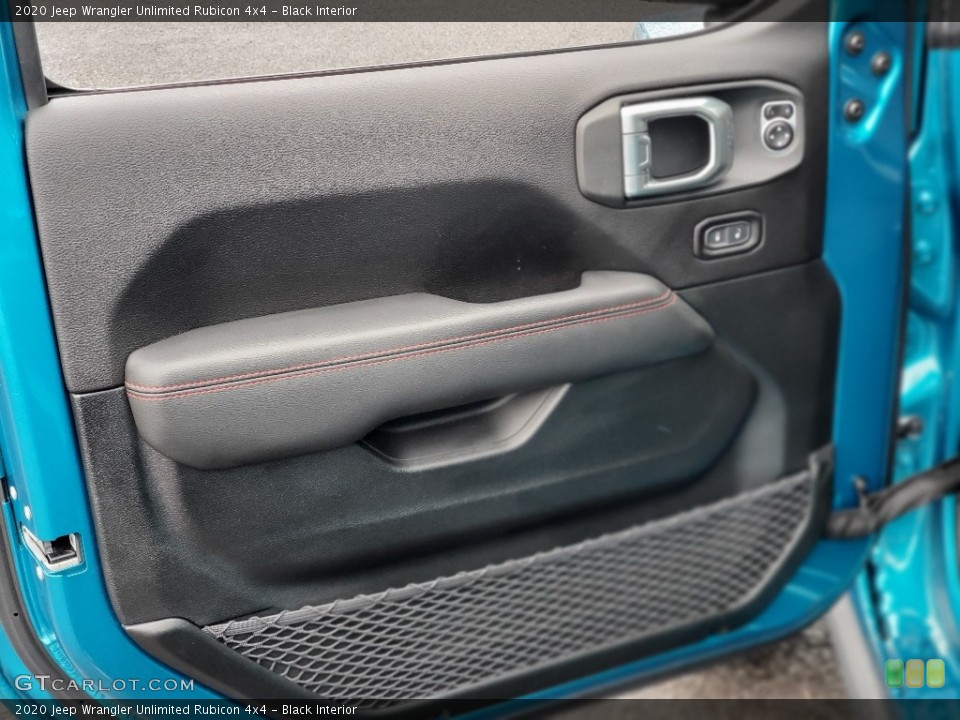 Black Interior Door Panel for the 2020 Jeep Wrangler Unlimited Rubicon 4x4 #137121105