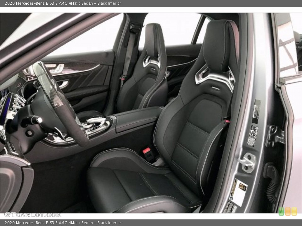 Black Interior Front Seat for the 2020 Mercedes-Benz E 63 S AMG 4Matic Sedan #137124203