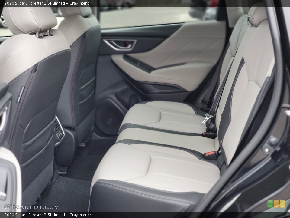 Gray Interior Rear Seat for the 2020 Subaru Forester 2.5i Limited #137124279
