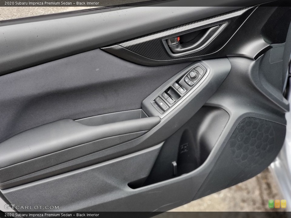 Black Interior Door Panel for the 2020 Subaru Impreza Premium Sedan #137124405