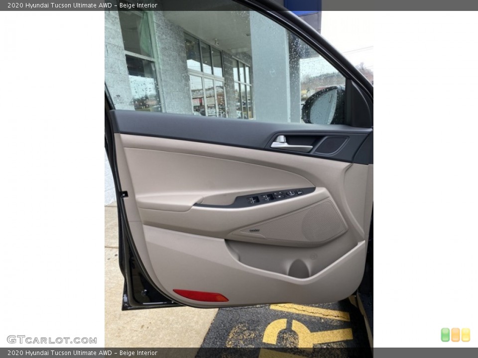 Beige Interior Door Panel for the 2020 Hyundai Tucson Ultimate AWD #137124705