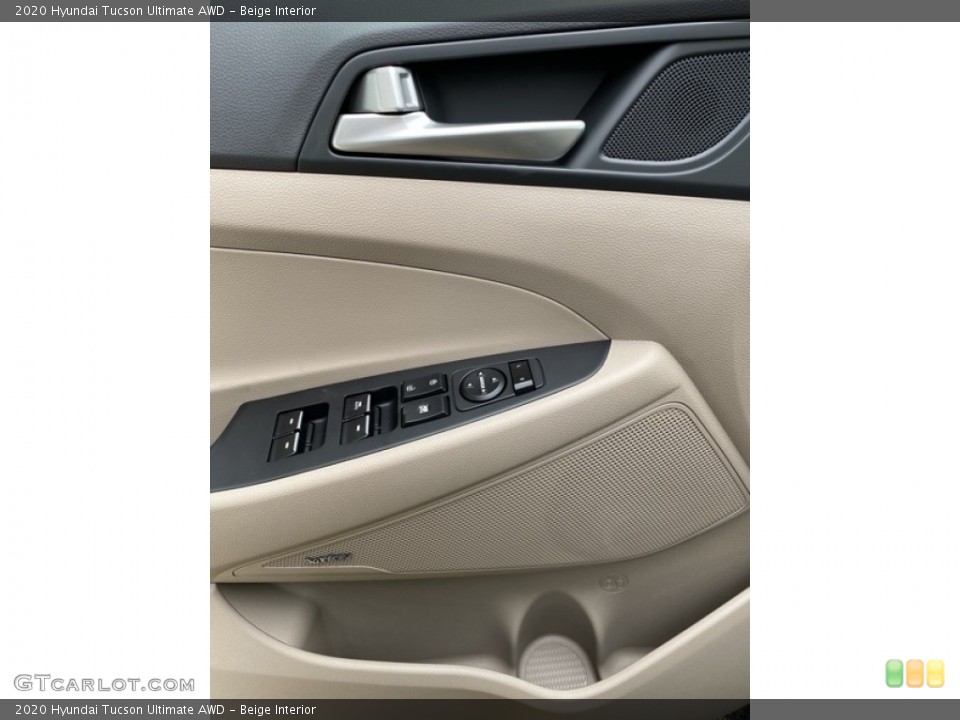 Beige Interior Door Panel for the 2020 Hyundai Tucson Ultimate AWD #137124714