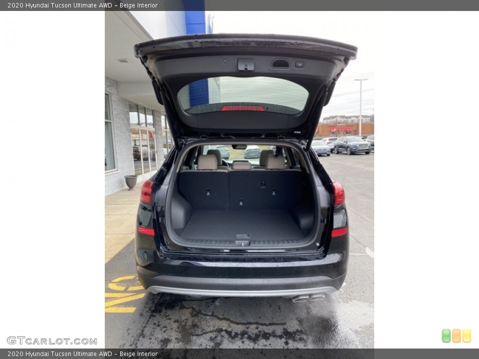 Beige Interior Trunk for the 2020 Hyundai Tucson Ultimate AWD #137124795