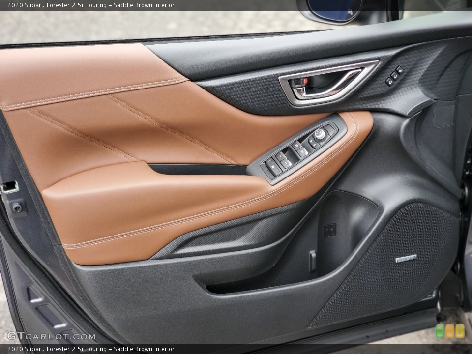 Saddle Brown Interior Door Panel for the 2020 Subaru Forester 2.5i Touring #137124882