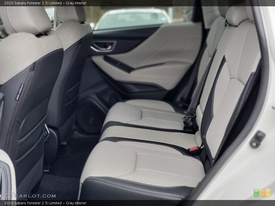 Gray Interior Rear Seat for the 2020 Subaru Forester 2.5i Limited #137124939