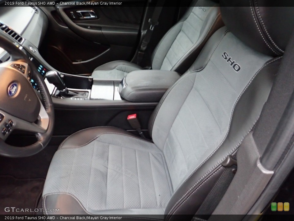 Charcoal Black/Mayan Gray Interior Front Seat for the 2019 Ford Taurus SHO AWD #137127170