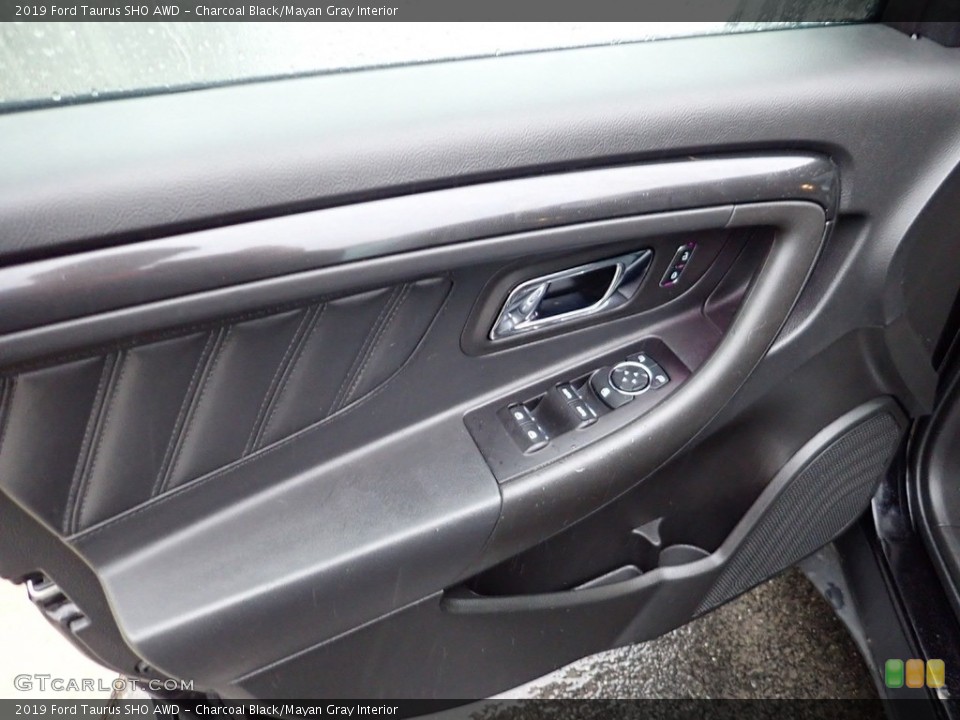 Charcoal Black/Mayan Gray Interior Door Panel for the 2019 Ford Taurus SHO AWD #137127266