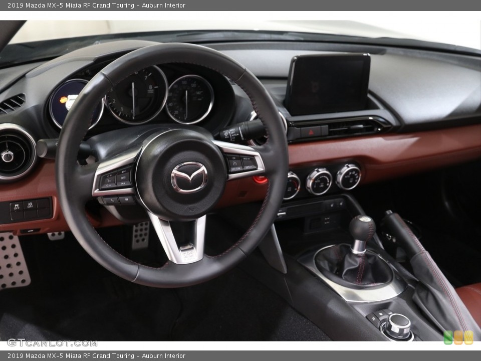 Auburn Interior Dashboard for the 2019 Mazda MX-5 Miata RF Grand Touring #137128664
