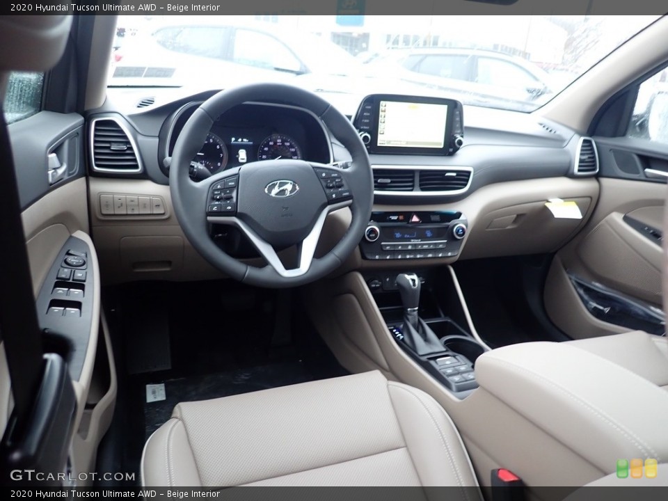 Beige Interior Photo for the 2020 Hyundai Tucson Ultimate AWD #137132738