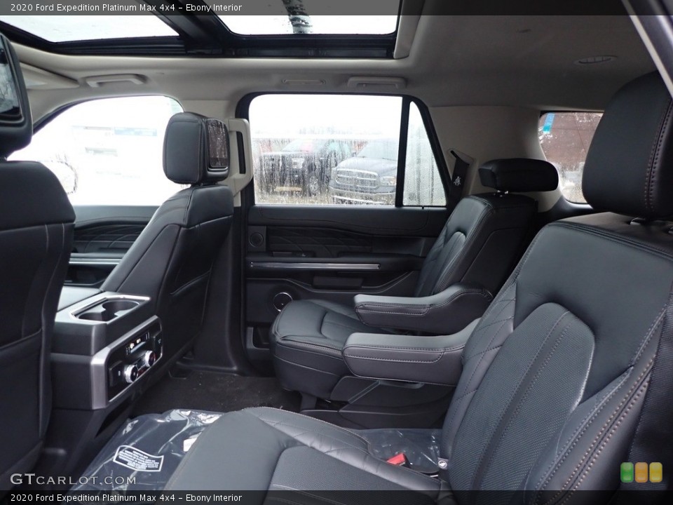 Ebony Interior Rear Seat for the 2020 Ford Expedition Platinum Max 4x4 #137140799