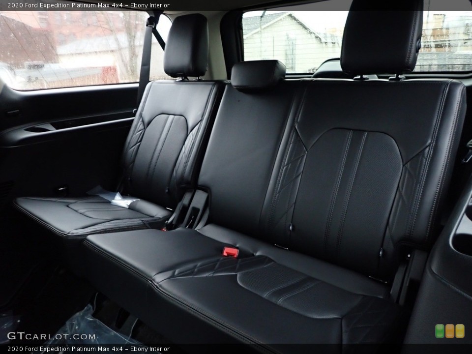 Ebony Interior Rear Seat for the 2020 Ford Expedition Platinum Max 4x4 #137140808