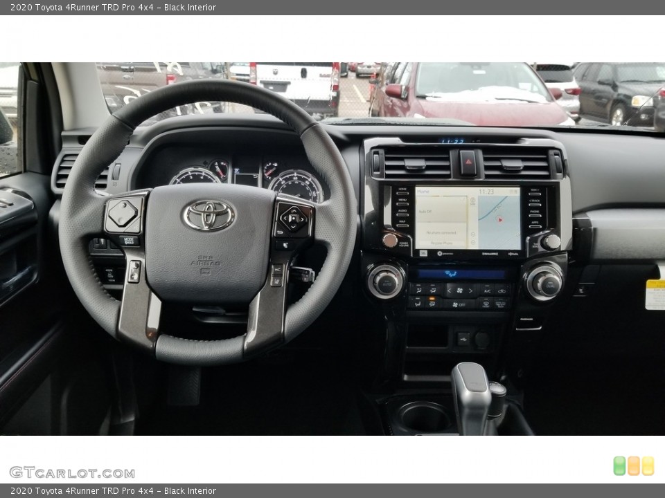 Black Interior Controls for the 2020 Toyota 4Runner TRD Pro 4x4 #137165512