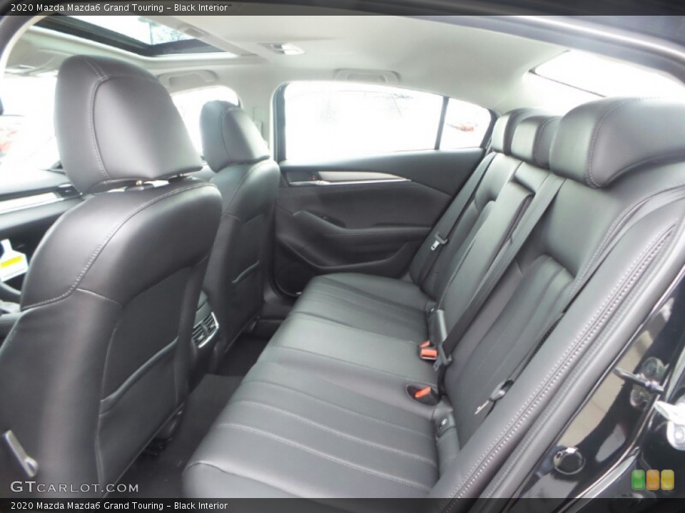 Black Interior Rear Seat for the 2020 Mazda Mazda6 Grand Touring #137165767