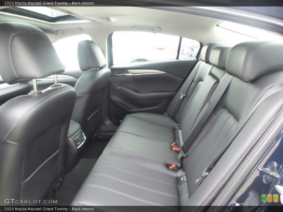 Black Interior Rear Seat for the 2020 Mazda Mazda6 Grand Touring #137166019