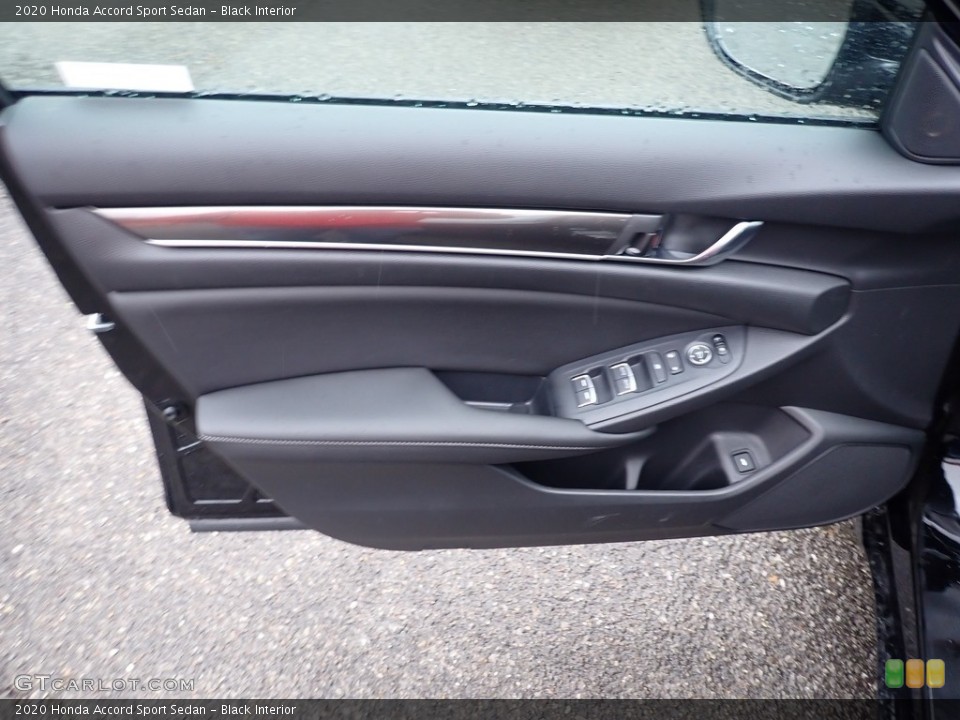 Black Interior Door Panel for the 2020 Honda Accord Sport Sedan #137170549